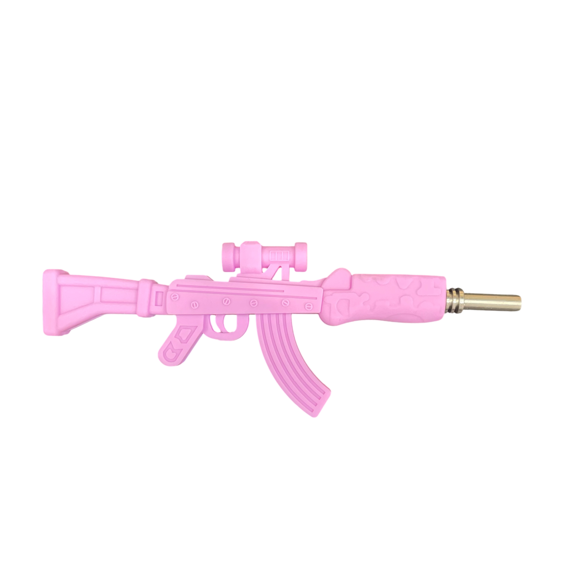 AL Silicone Straw 10mm AK47 6" / Purple